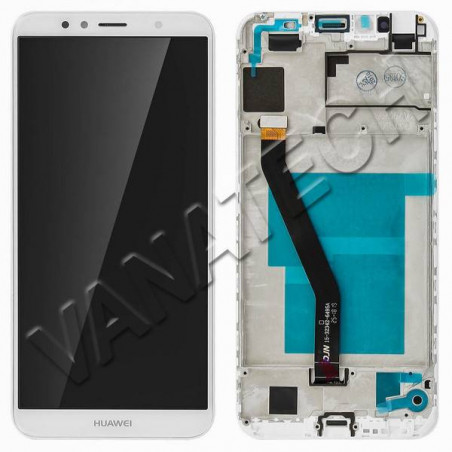 LCD DISPLAY TOUCH SCREEN HUAWEI Y6 2018 HONOR 7A BIANCO CON FRAME