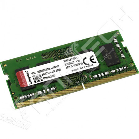kINGSTON TECHNOLOGY VALUERAM KVR26S19S6/8  S/O DIMM MEMORIA 8GB DDR4 2666MHz