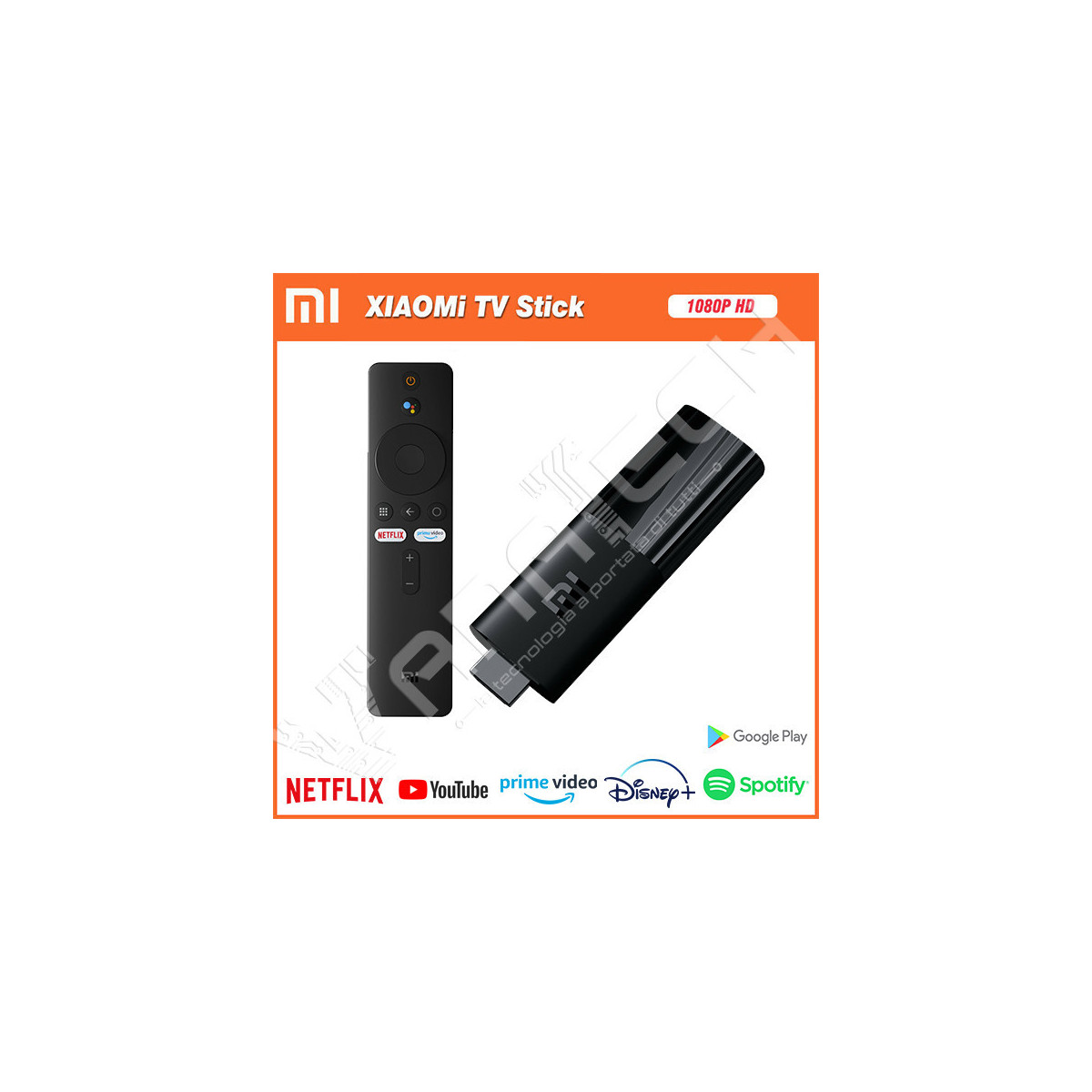 Xiaomi Mi TV Stick – Full HD HDR Con Quad-Core, 1GB RAM, WiFi, Bluetooth E Google Assistant