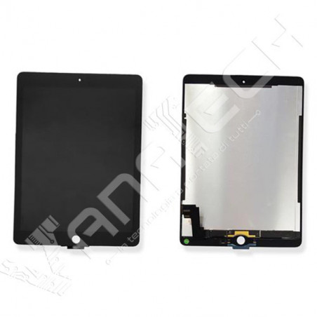 TOUCH SCREEN DISPLAY LCD PER APPLE iPad 6 Air 2 A1566 A1567 SCHERMO VETRO NERO
