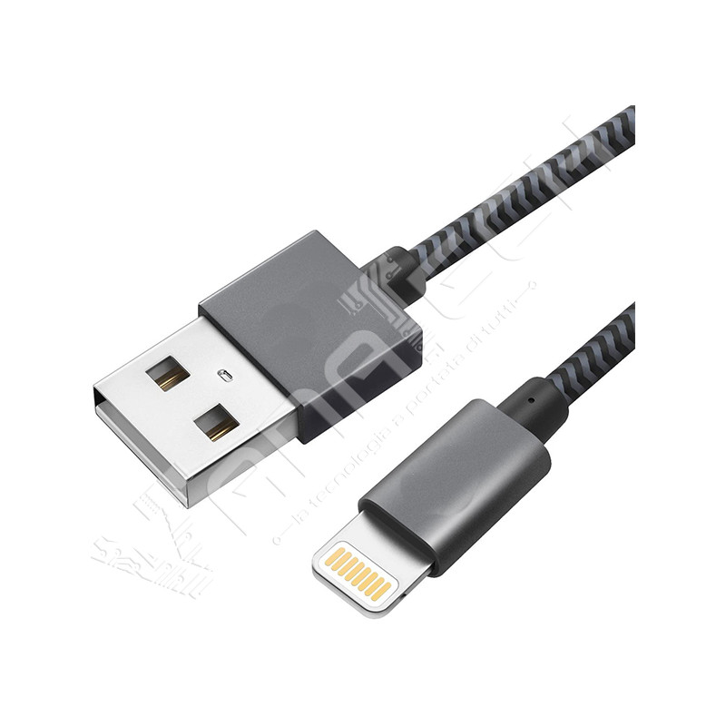 USB Lightning Cavo USB A > Spina Lightning caricamento rapido & dati NYLON 2 M 