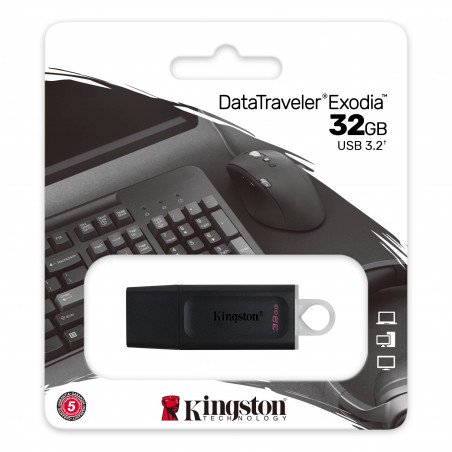 PENDRIVE KINGSTON DTX 32GB PENNETTA USB 3.2 MEMORIA CHIAVETTA