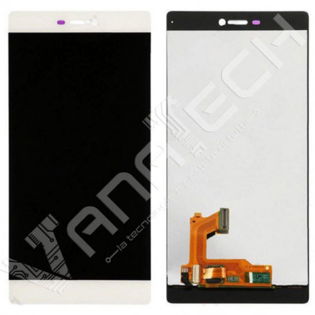 DISPLAY LCD TOUCH SCREEN VETRO  HUAWEI ASCEND P8 GRA-L09 BIANCO