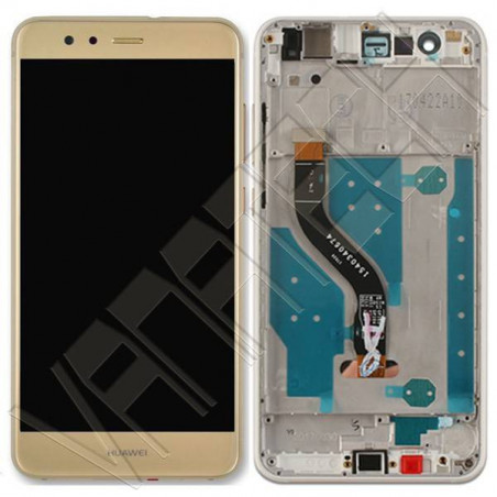 DISPLAY SCHERMO LCD TOUCH SCREEN CON FRAME HUAWEI ASCEND P10 LITE GOLD ORO