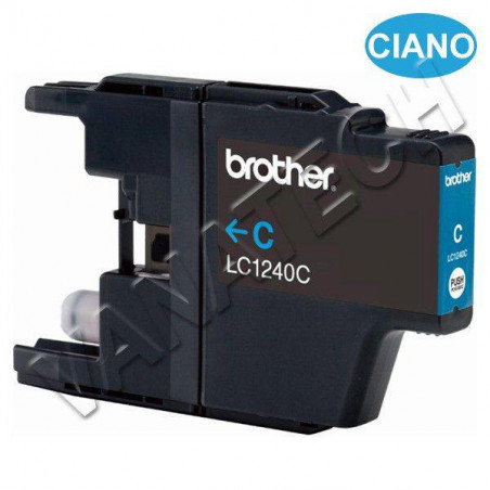 CARTUCCIA CIANO COMPATIBILE BROTHER LC1240C