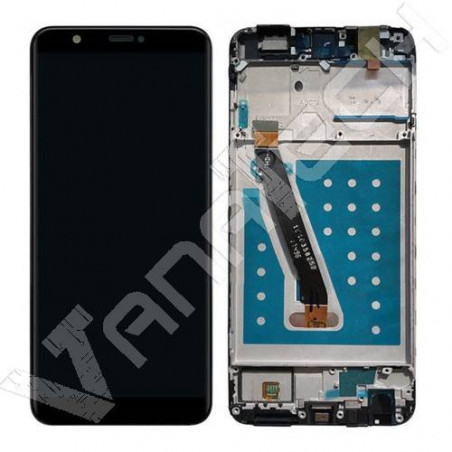 LCD HUAWEI P SMART 2018 DISPLAY TOUCH SCREEN CON FRAME NERO