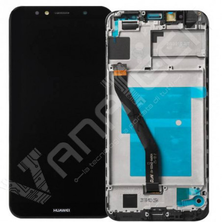 LCD DISPLAY TOUCH SCREEN HUAWEI Y6 2018 HONOR 7A NERO CON FRAME