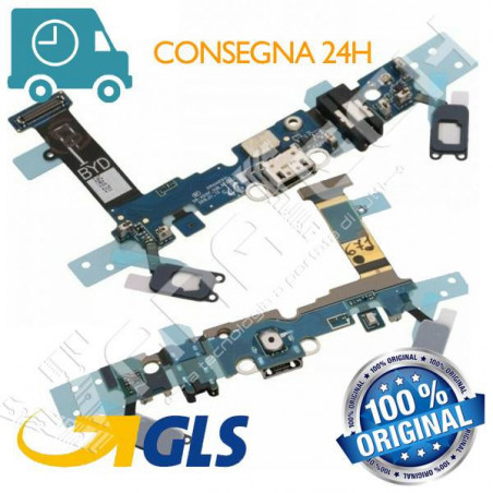 DOCK CONNETTORE RICARICA CARICA FLAT FLEX SAMSUNG A5 A510 A510F 2016 ORIGINALE