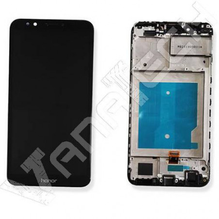 LCD DISPLAY TOUCH SCREEN HUAWEI  Y7 2018 HONOR 7C  NERO CON FRAME
